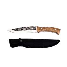 Нож нескладной Охотник FB1523 (тканевые ножны)